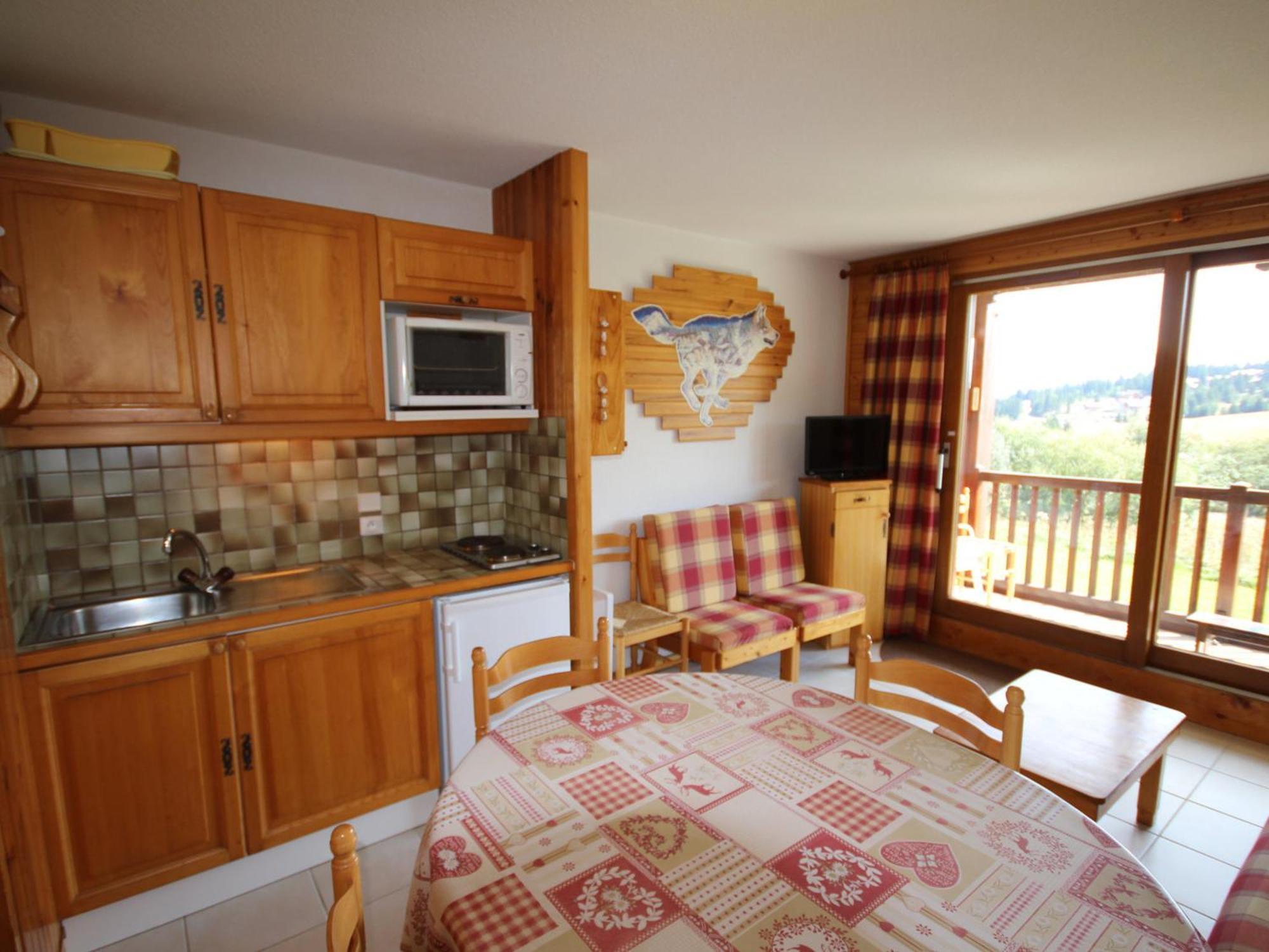 Les Saisies - Appart 6 Pers, Balcon, Equipements Complets - Fr-1-293-105 Buitenkant foto
